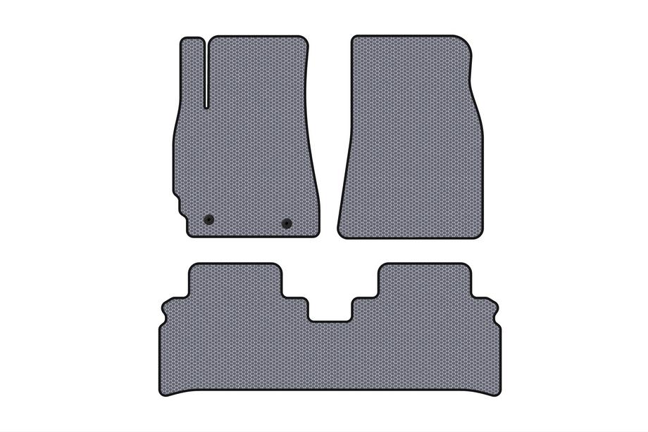 Toyota Highlander 2000–2008 Gumijasti tepihi Carsuit (Sivi) Image