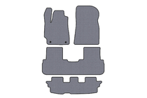 Toyota Highlander 2008–2013 Gumijasti tepihi Carsuit (2 vrsti, sivi) fotografija 1