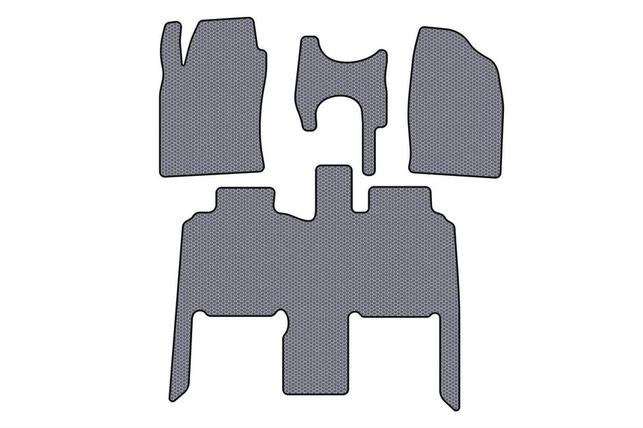 Toyota Previa 2000–2006 Gumijasti tepihi Carsuit (Sivi) Image