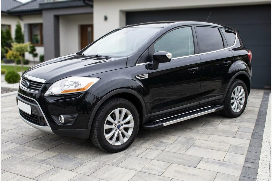 Ford Kuga 2008–2013 Stranske stopnice RedLine V1 (2 kos, aluminij) Image