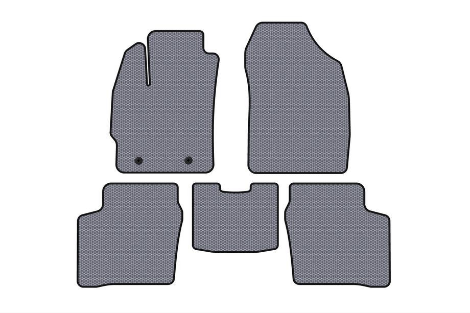 Toyota Prius 2003–2009 Gumijasti tepihi za kabino Carsuit (LB, sivi) Image
