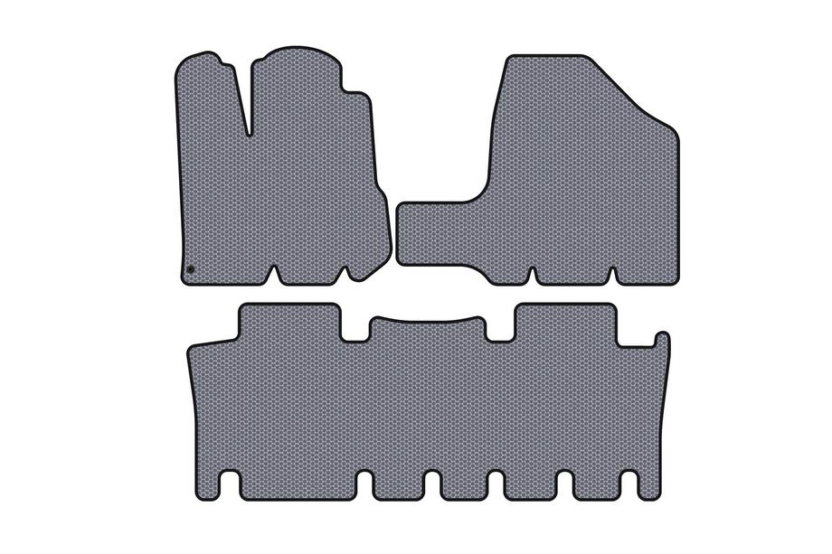 Toyota Sienna 2003–2009 Gumijasti tepihi Carsuit (2 vrsti, sivi) Image