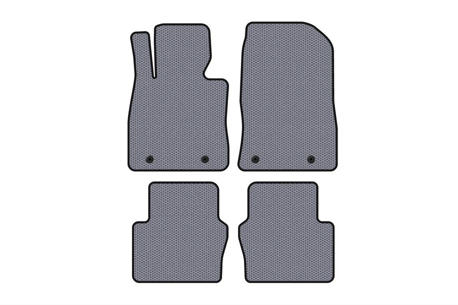 Toyota Yaris 2010–2020 Gumijasti avtomobilski tepihi Carsuit (Electro, 2017-2020, SD, sivi) Image