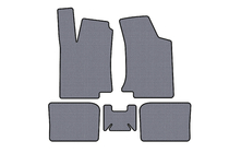 Volkswagen Golf 3 1991–2001 Gumijaste talne preproge Carsuit (HB, 3-vratni, sive) fotografija 1