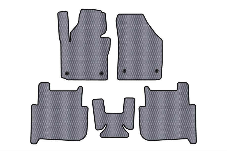 Volkswagen Touran 2003–2010 Gumijasti tepihi za avto Carsuit (2 vrsti, 2006-2010, 7-sedežni, siv) Image