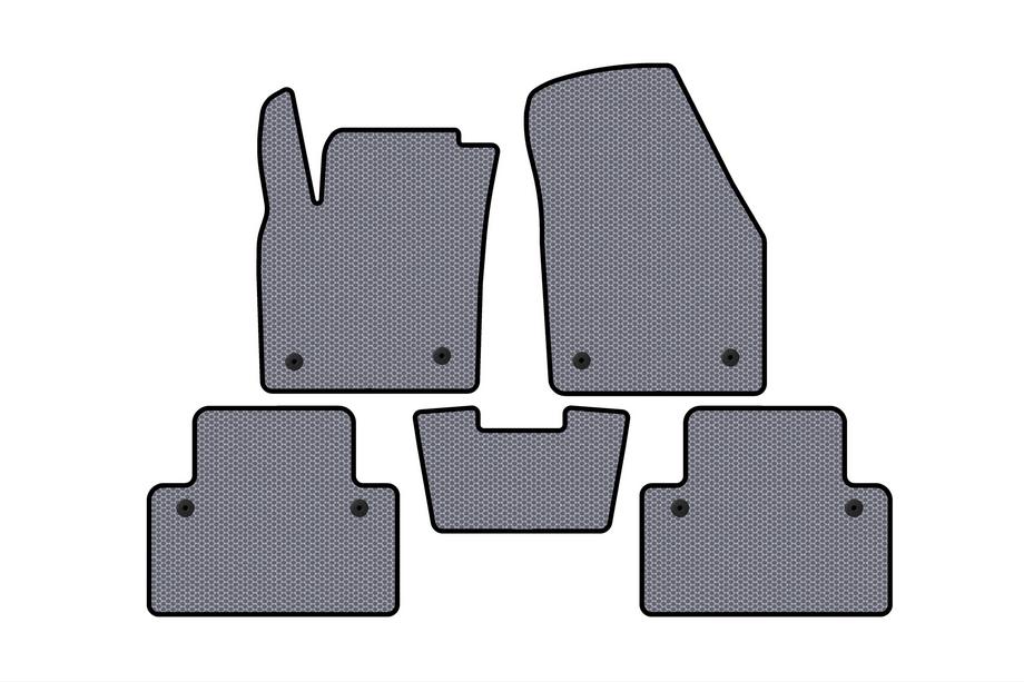 Volvo C30 2006–2012 Gumijaste talne preproge Carsuit (HB, 3-vratni, sive) Image