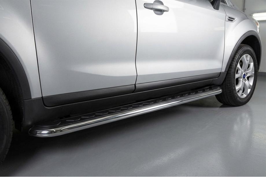 Ford Kuga 2008–2013 Stranski pragovi Maydos V1 (2 kos, aluminij ↗ nerjaveče jeklo) Image