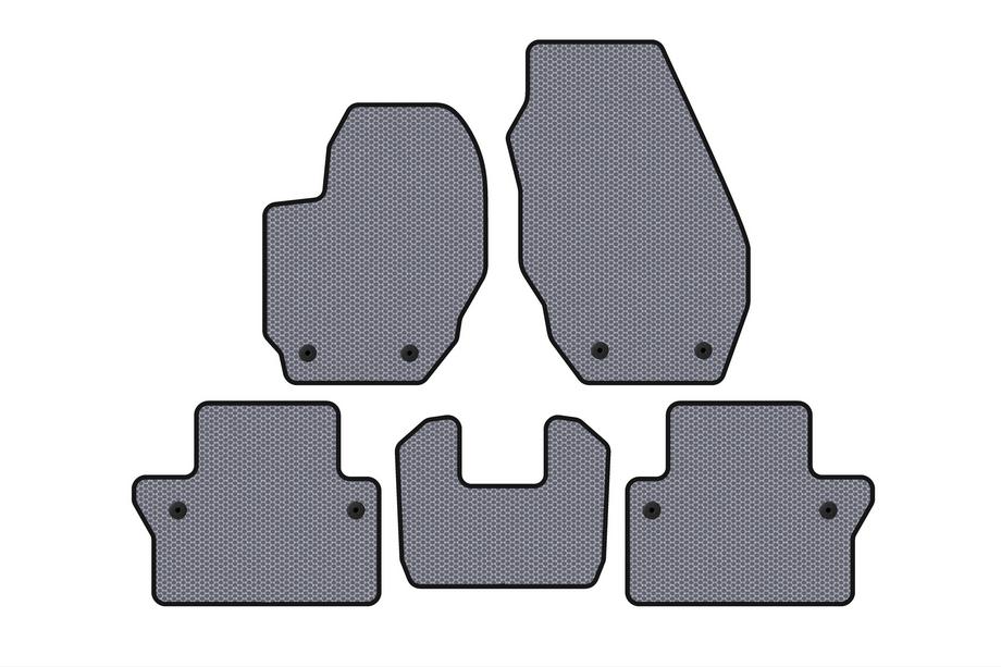 Volvo V70 2007–2013 Gumijasti tepihi Carsuit (Sivi) Image