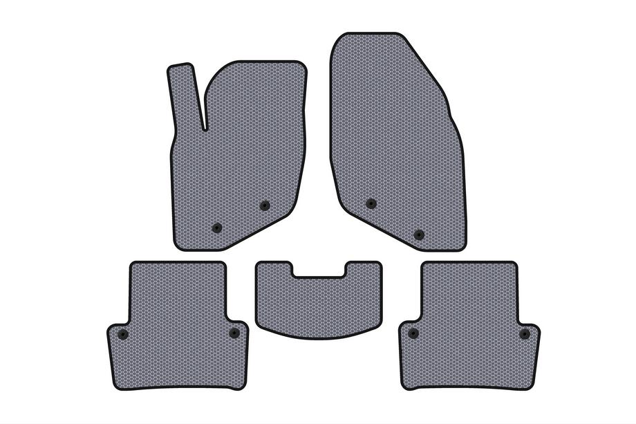Volvo XC70 2000–2007 Gumijasti tepihi Carsuit (Sivi) Image