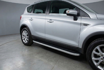 Ford Kuga 2008–2013 Stranske stopnice Tayga Grey (2 kos, aluminij) fotografija 1