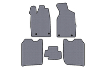 Audi 100 C3 1988–1991 Gumijaste talne preproge za kabino Carsuit (1982-1988, Sedan, sive) fotografija 1