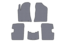 BYD F3 2013–2015 Carsuit gumijaste preproge (SD, sive) fotografija 1