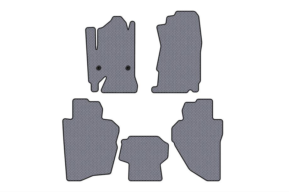 Chevrolet Silverado 2013–2019 Gumijasti tepihi Carsuit (Sivi) Fotografija 1