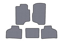 Chevrolet Silverado 2007–2013 Gumijasti tepihi Carsuit (Sivi) fotografija 1