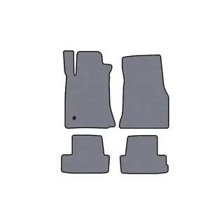 Gumijaste preproge Carsuit (2005-2009, GT, Coupe, sive)
