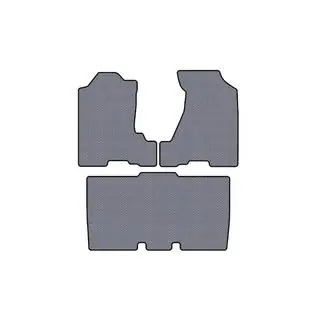 Gumijasti tepihi Carsuit (Sivi)