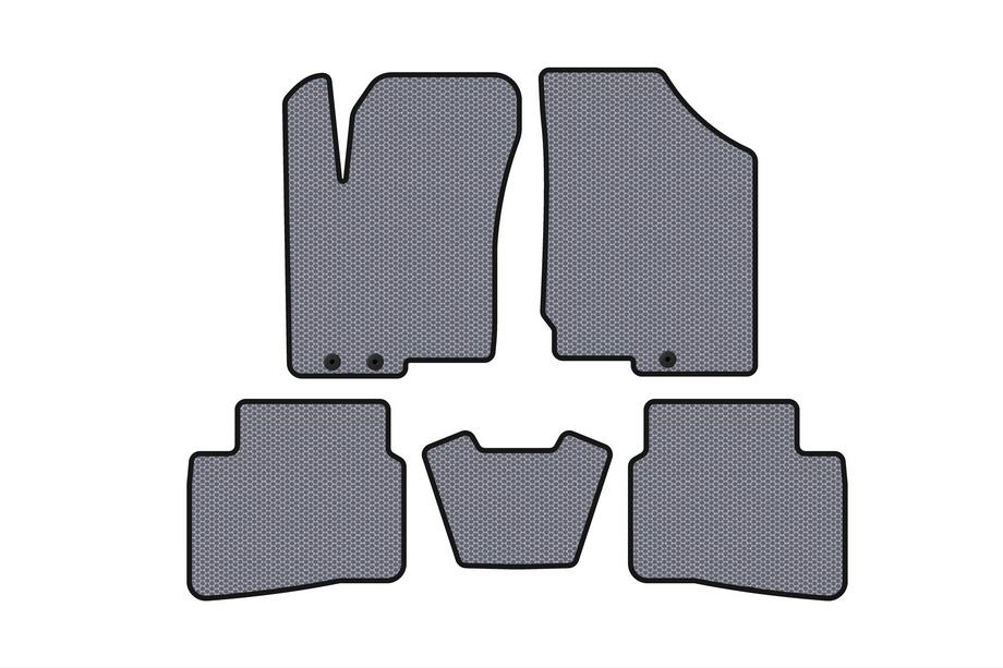 Kia Forte 2008–2024 Gumijaste preproge za notranjost Carsuit (2008-2012, siva) Image
