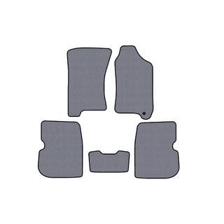 Gumijaste preproge Carsuit (desni volan, sive) Subaru Forester 1997–2002 fotografija 1
