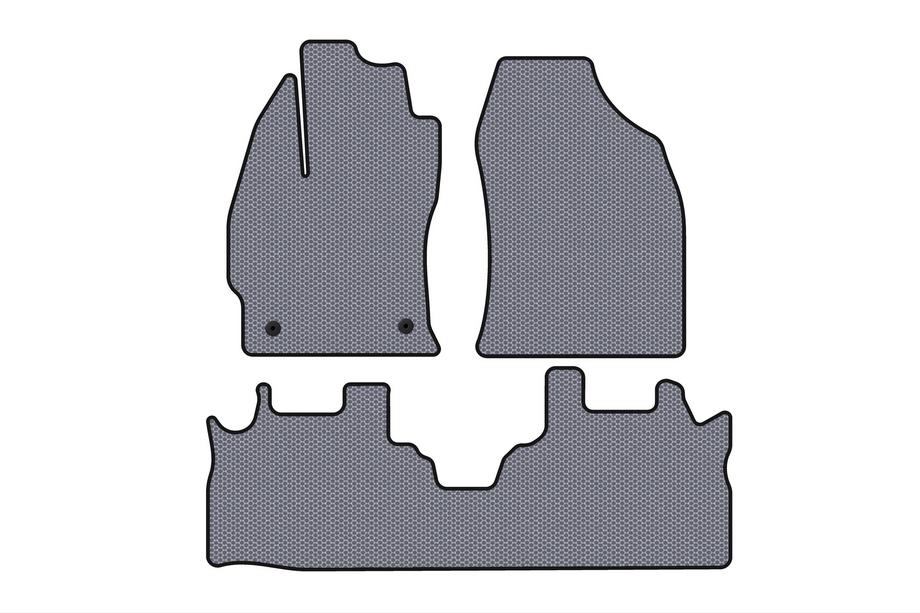 Toyota Prius Plus Gumijasti tepihi Carsuit (2 vrsti, sivi) Image