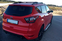 Ford Kuga/Escape 2013–2019 Stranske stopnice Sunrise (2 kos, aluminij) fotografija 18