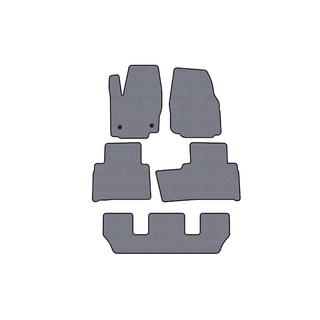 Gumijaste preproge Carsuit (3 vrste, sivi) Ford Galaxy 2007–2015 fotografija 1