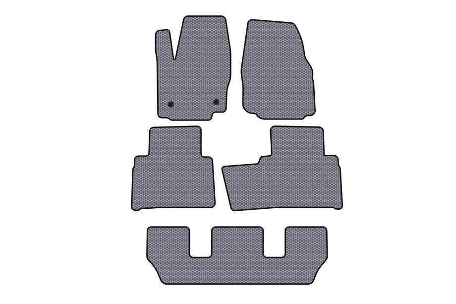 Ford Galaxy 2007–2015 Gumijaste preproge Carsuit (3 vrste, sivi) Image