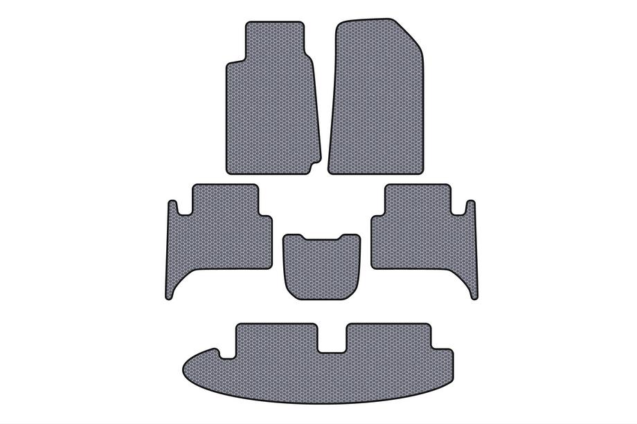 Chevrolet Trailblazer 2012–2019 Gumijaste preproge Carsuit (3 vrste, sivi) Image