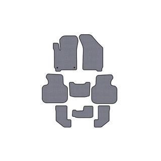 Gumijaste preproge za notranjost Carsuit (2008-2011, 3 vrste, sive) Dodge Journey 2008–2020 fotografija 1