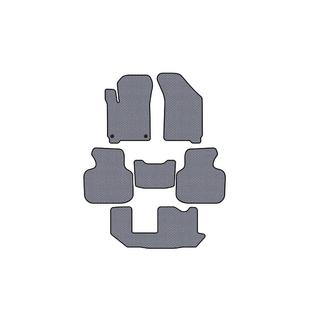 Gumijasti tepihi za avto Carsuit (2011-2020, 3 vrste, 7-sedežni, sivi) Dodge Journey 2008–2020 fotografija 1
