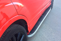Ford Kuga/Escape 2013–2019 Stranski pragovi Tayga Grey (2 kosa, aluminij) fotografija 6