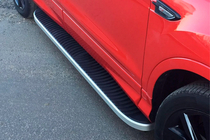 Ford Kuga/Escape 2013–2019 Stranski pragovi Tayga Grey (2 kosa, aluminij) fotografija 9