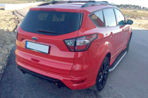 Ford Kuga/Escape 2013–2019 Stranski pragovi Tayga Grey (2 kosa, aluminij) fotografija 11