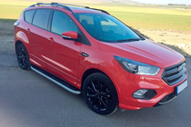Ford Kuga/Escape 2013–2019 Stranski pragovi Tayga Grey (2 kosa, aluminij) fotografija 2