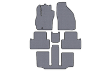 Mazda 5 2005–2009 Gumijasti tepihi Carsuit (3 vrste, 7-sedežni, sivi) fotografija 1