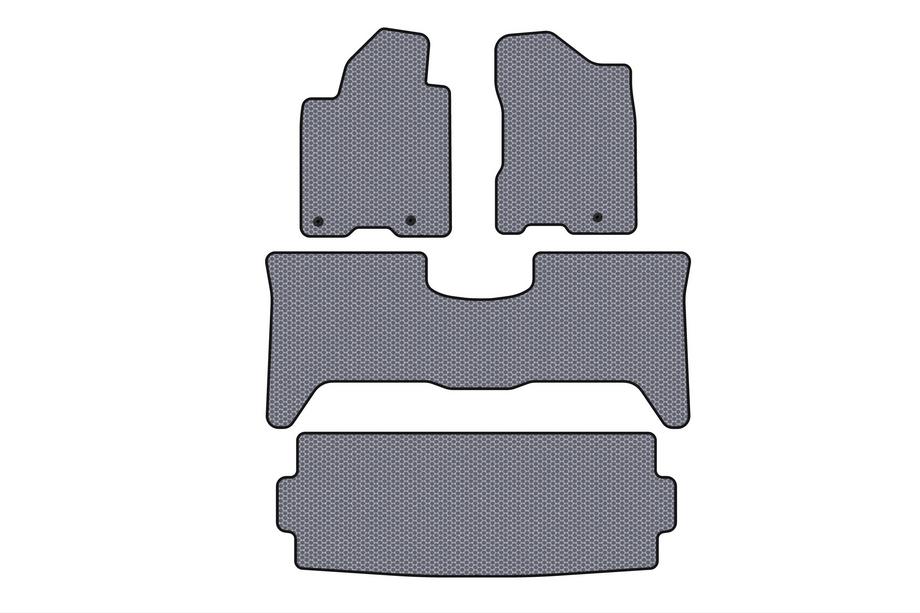 Nissan Armada 2003–2015 Gumijaste preproge za avto Carsuit (3 vrste, 2003-2008 Siva) Image