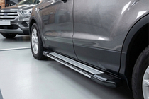 Ford Kuga/Escape 2013–2019 Stranske stopnice Rainbow (2 kos, aluminij) fotografija 1
