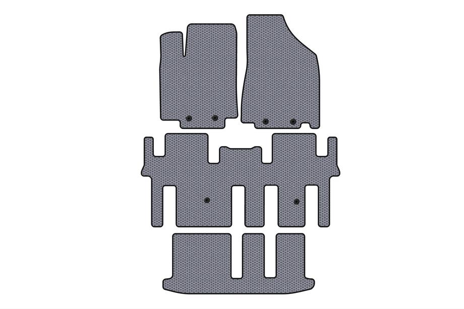 Nissan Pathfinder R52 2012–2021 Gumijaste preproge Carsuit (3 vrste, sivi) Image