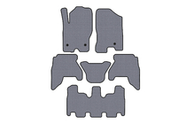 Nissan Pathfinder R51 2005–2014 Gumijasti tepihi za notranjost Carsuit V1 (3 vrste, siva, 2010-2014) fotografija 1