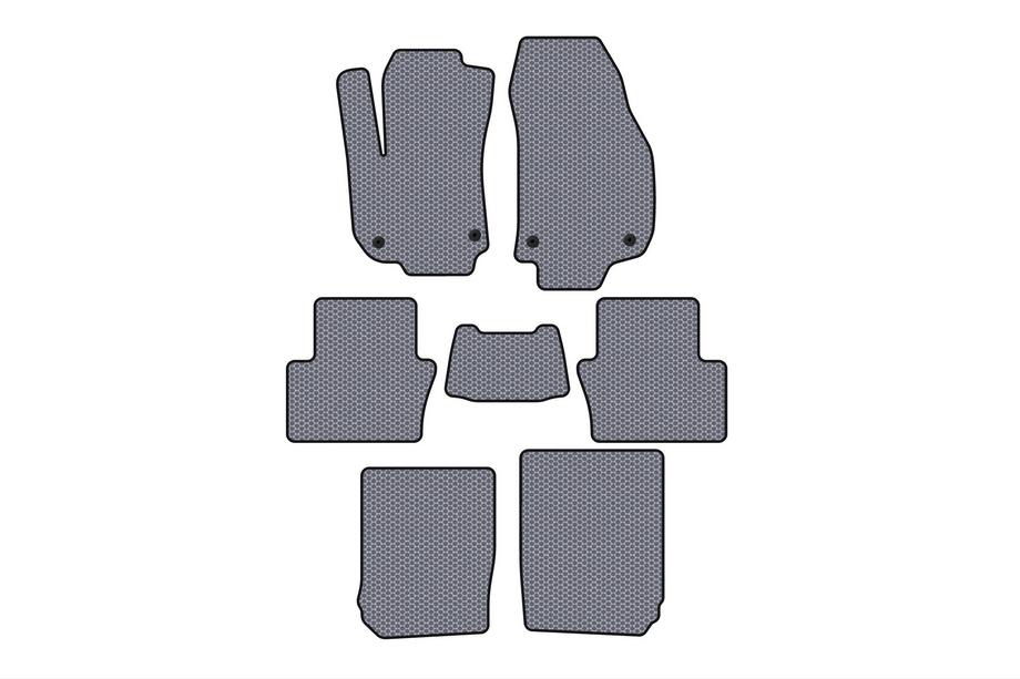 Opel Zafira B 2005–2011 Gumijaste preproge Carsuit (3 vrste, sivi) Image