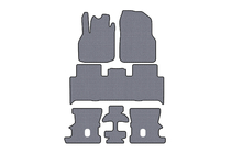 Renault Scenic/Grand 2003–2009 Gumijaste preproge Carsuit (3 vrste, sivi) fotografija 1