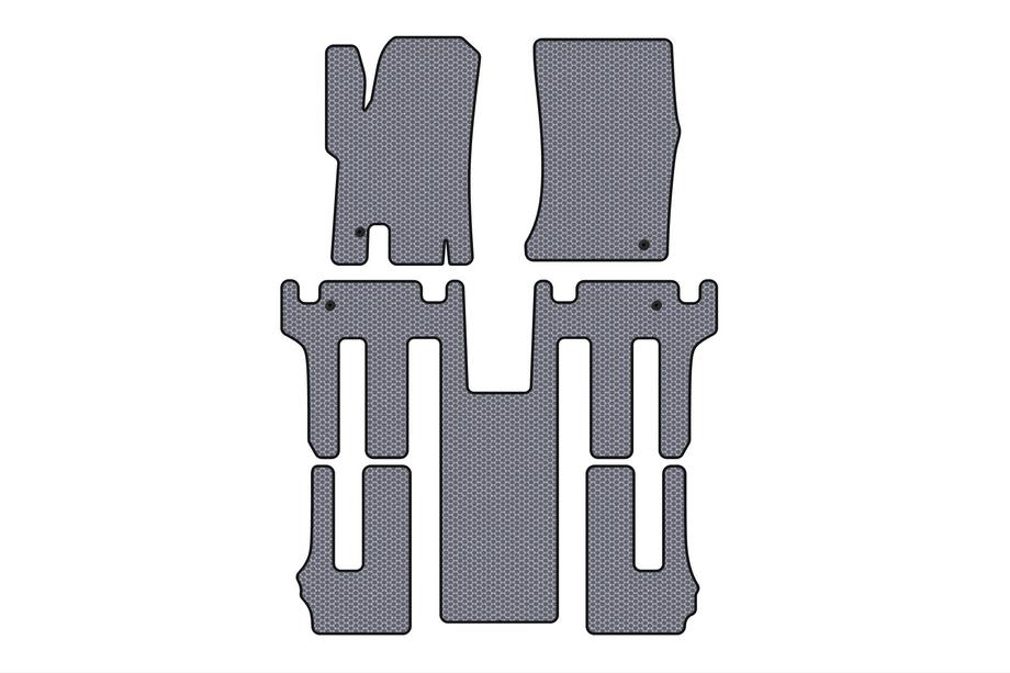 Ssang Yong Rodius Gumijaste preproge Carsuit 2004-2008 (3 vrste, sive) Image