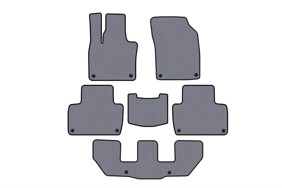 Volvo XC90 2015– Gumijaste preproge Carsuit (3 vrste, sivi) Image