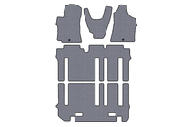 Hyundai H300, H1, Starex 2008–2020 Gumijaste preproge Carsuit (komplet za celoten potniški prostor, siva) fotografija 1