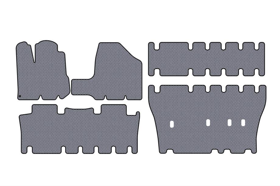 Toyota Sienna 2003–2009 Gumijaste preproge Carsuit (3 vrste, sivi) Image
