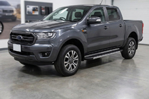 Ford Ranger 2011–2022 Bočne stopnice Duru (2 kosa, aluminij) fotografija 1