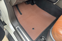 Toyota Land Cruiser 200 2007–2021 Gumijasti tepihi Carsuit (2007-2012, rjava) fotografija 5
