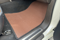 Toyota Land Cruiser 200 2007–2021 Gumijasti tepihi Carsuit (2007-2012, rjava) fotografija 2