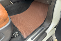 Toyota Land Cruiser 200 2007–2021 Gumijasti tepihi Carsuit (2007-2012, rjava) fotografija 6