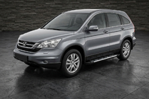 Honda CRV 2007–2011 Stranske stopnice Sunrise (2 kos, aluminij) fotografija 1