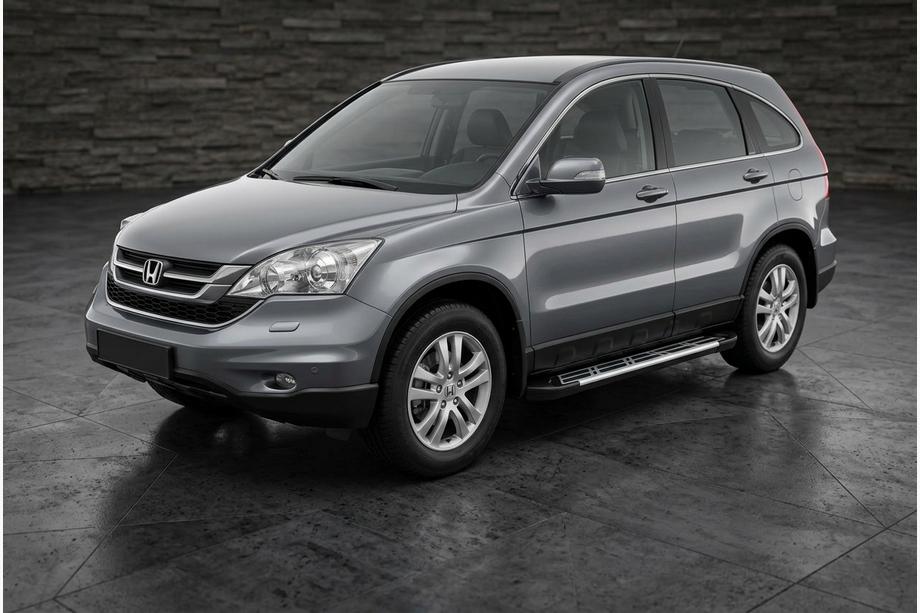 Honda CRV 2007–2011 Stranske stopnice Sunrise (2 kos, aluminij) Image
